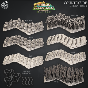 Meadows and Countryside Terrain - Crop Z-Tiles